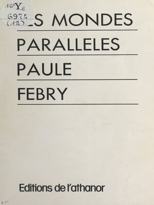 cover image of Les mondes parallèles